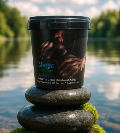 Industrial hand wash scrub cream